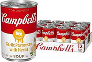 Campbell's Condensed Garlic Parmesan Cheese Soup With Herbs, 10.5 oz Can (12 Pack)