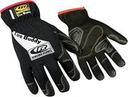 Ansell RINGERS R-103 Mechanical Protection Gloves - Large, Black (Pack of 1)
