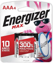 Energizer MAX AAA Batteries, Designed to Prevent Damaging Leaks (4 Pack)