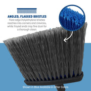 Carlisle FoodService Products 30 Inches (Pack of 12) / Blue / Modern (Pack of 12) Angle Brooms