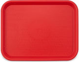 Carlisle Cafe Tray, Fast Food Restaurant Tray, 10 x 14, 1 Ct, Red