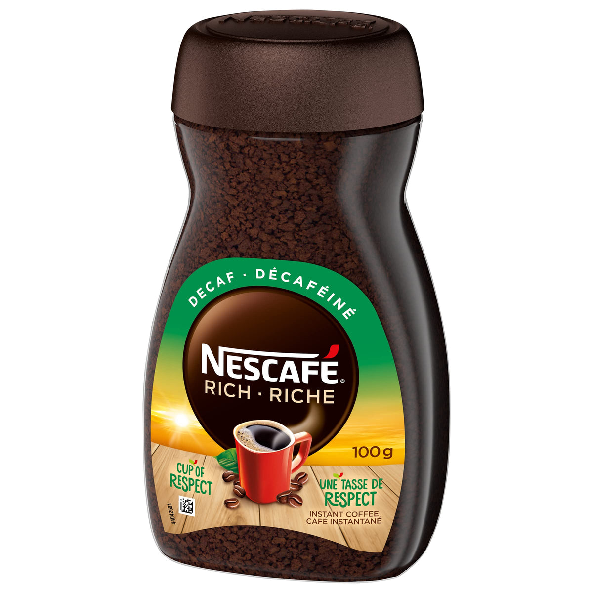 NESCAFÉ RICH Decaffeinated by Nescafe – 3.52 Ounce (Pack of 1), Model 055000001205