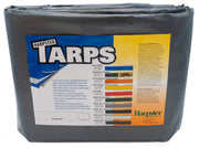 20ft x 100ft Heavy Duty Silver Tarp by HARPSTER TARPS – High Density Polyethylene (HDPE), Silver, Model S20x100
