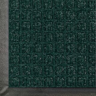 WaterHog Commercial-Grade Entrance Mat, Indoor/Outdoor Floor Mat 8' Length x 3' Width, Evergreen by M+A Matting