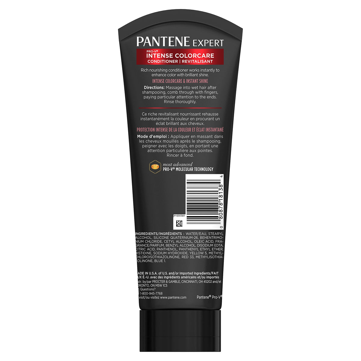 Expert Pro-V Intense Color Care Conditioner by Pantene – 8 Fl Oz (Pack of 1), Model 80878181384