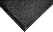 Cushion Station Anti-Fatigue Mat, Black, 3-1/5' x 16'