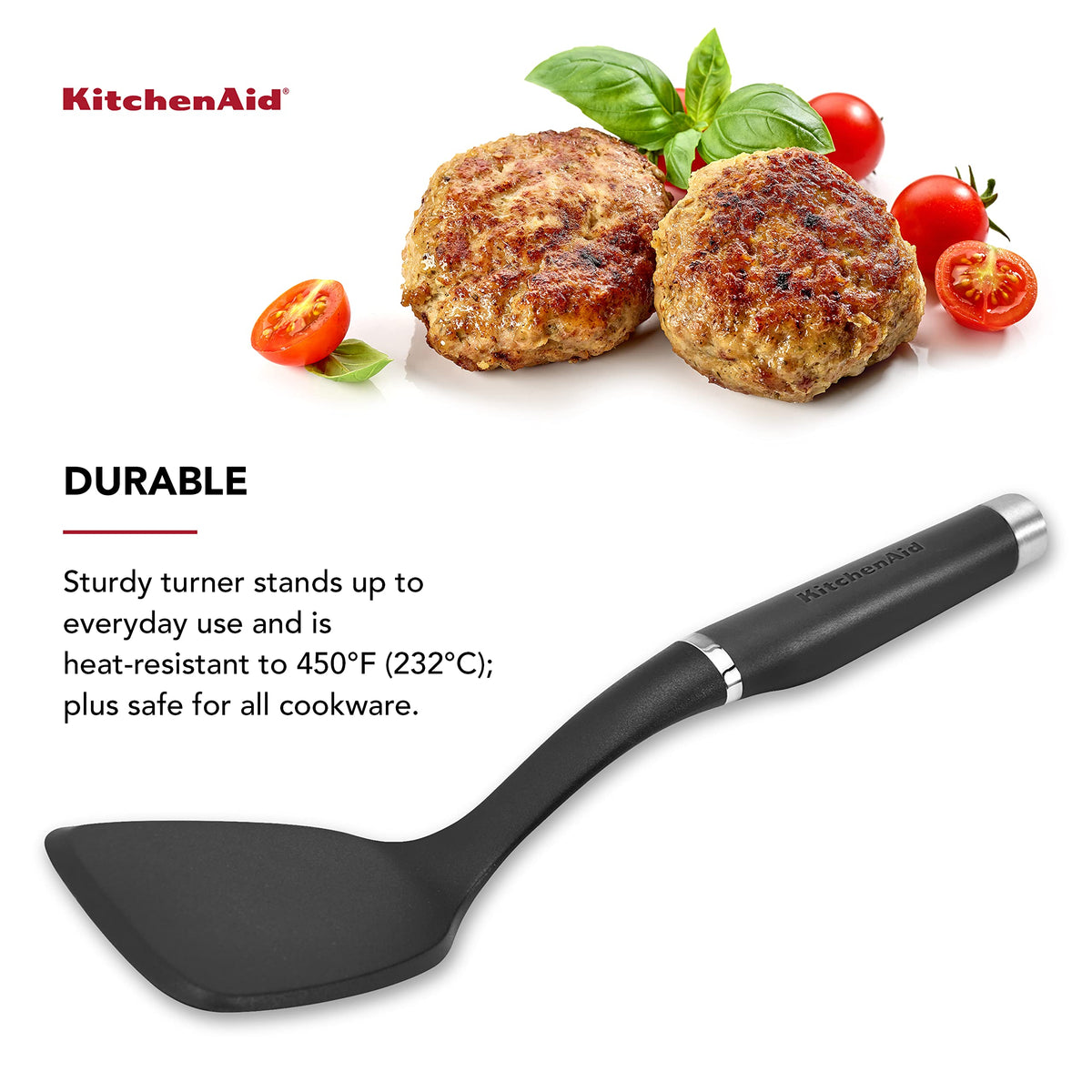 KitchenAid Matte Black / One Size / Gourmet Barbecue Turners