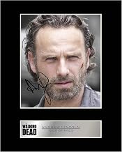 Andrew Lincoln, Rick Grimes Signed Mounted Photo Display Walking Dead