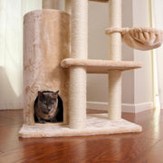Royal Perch Cat Mansion Tree by Armarkat – One Size, Engineered Wood, Beige, Model A8402
