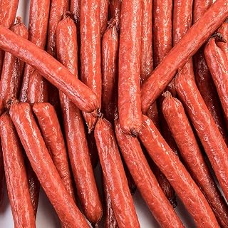 Walnut Creek Foods Jerky Sticks, Hickory Smoked Meat Snacks 2 Pound Bag, Sweet & Spicy