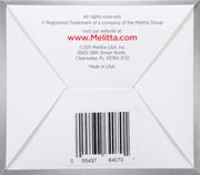 Single Cup Pour-Over Cone Coffee Brewer by Melitta – Pack of 8, 1 cups, Red, Pack of 8, Model LEPUSMGRYC3337