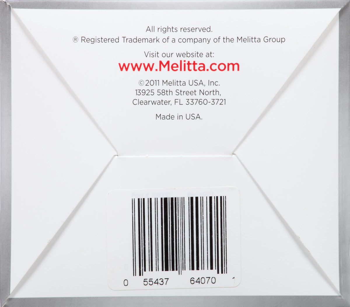 Single Cup Pour-Over Cone Coffee Brewer by Melitta – Pack of 8, 1 cups, Red, Pack of 8, Model LEPUSMGRYC3337