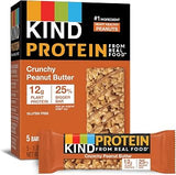 KIND Protein Bars, Crunchy Peanut Butter, Gluten Free, 12g Protein,1.76 Ounce, 20 count