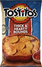Tostitos Thick Hearty Cut Chips, 32 Ounce - 3 per case.