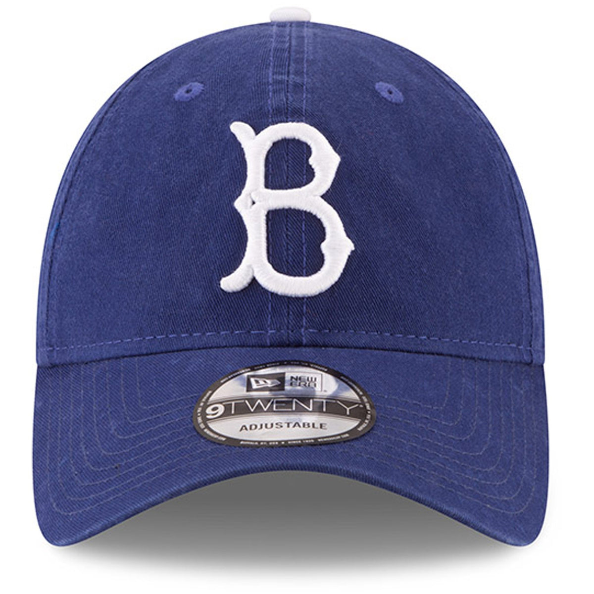 Brooklyn Dodgers Cooperstown Collection Core Classic Replica 9TWENTY Adjustable Hat Royal by New Era – Cotton, Blue, Model 11591564