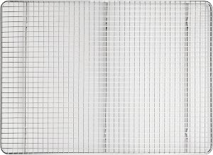 Winco Half Size Stainless Steel Pan Grate for Half-size Sheet Pan