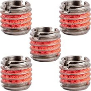 E-Z LOK Thread Insert, 0.375-16 Internal, 0.5625-12 External, 5 ct