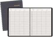 AT-A-GLANCE 8031005 Four-Person Group Undated Daily Appointment Book, 8 1/2 x 10 7/8, Black