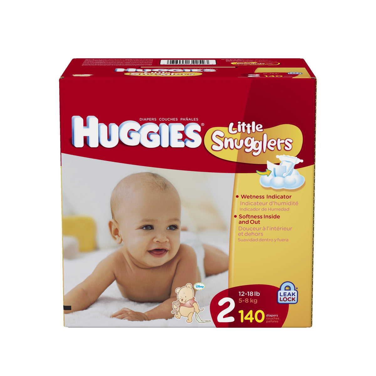 Little Snugglers Size 2 Giant Pack by HUGGIES – 2, Model 34254