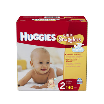 Little Snugglers Size 2 Giant Pack by HUGGIES – 2, Model 34254