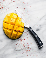 Classic IKON 2-Piece Starter Knife Set by Wüsthof – 6", High carbon stainless steel, synthetic handle, Two Piece Cook's Knife Set 3.5" Paring Knife and 8" Cook's Knife, Model 9606