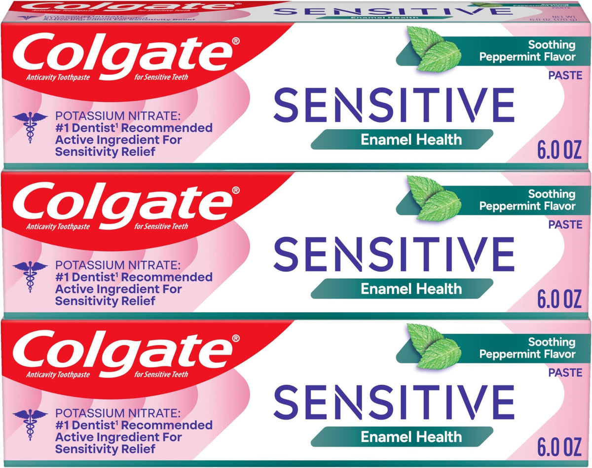 Colgate Peppermint / 6 Ounce (Pack of 24) / Prevent and Repair Toothpaste