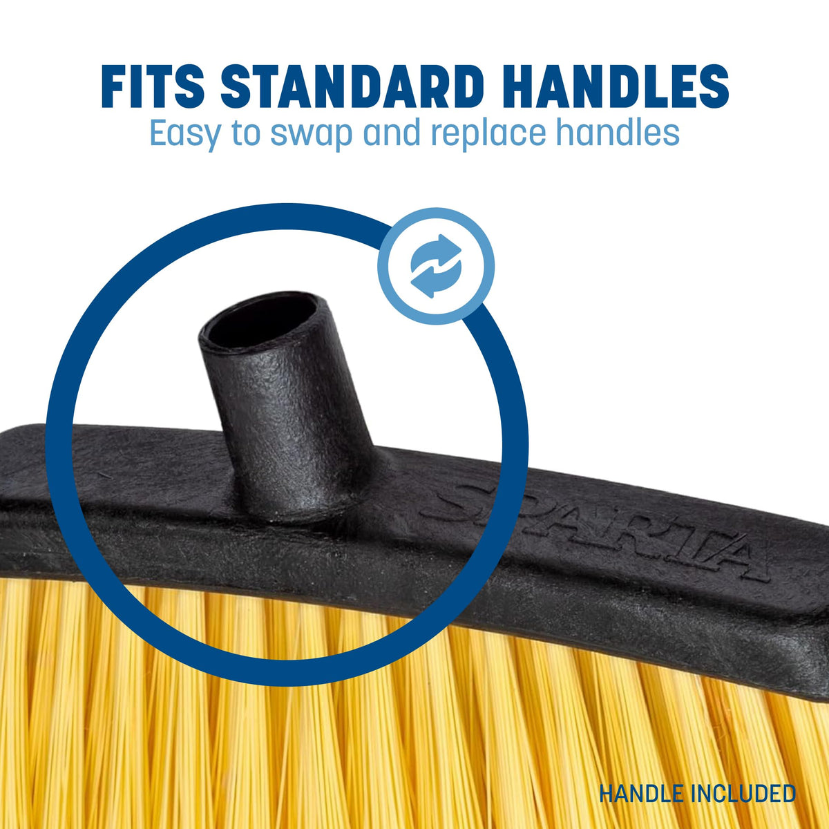 Carlisle FoodService Products 30 Inches (Pack of 1) / Black / Modern Angle Brooms
