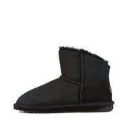 Australia - Denman Mini Womens Boot by EMU – 10, Sheepskin, Black, Model 809996711736