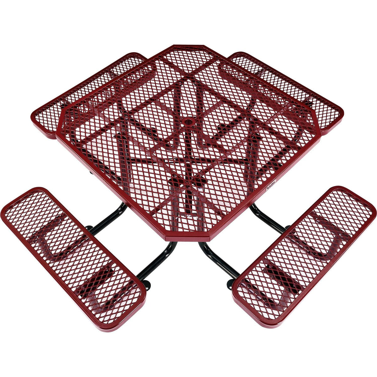Global Industrial Red / 1 / Industrial Picnic Tables