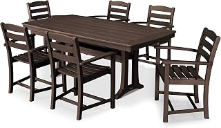 Polywood Dining Set, Mahogany