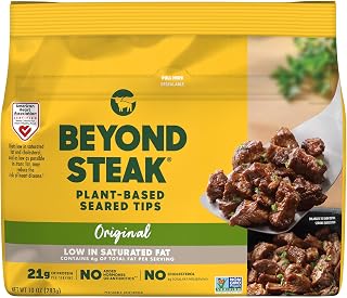 BEYOND MEAT Steak Plant Based Seared Tips, 10 Ounce