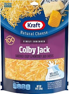 Kraft Cheese Fine Shredded Colby and Monterey Jack, 8 oz