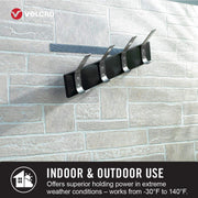 Industrial Fasteners Extreme Outdoor Weather Conditions Professional Grade Heavy Duty Strength Holds up to 15 lbs on Rough Surfaces by VELCRO Brand – Model 90800