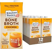 Kitchen Basics Chicken Bone Broth, 32oz (Pack of 12) - Perfect for Adding Flavor to Recipes and Stocking Up