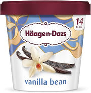 Häagen-Dazs Haagen-Dazs Ice Cream, Vanilla Bean, 14 oz (Frozen)
