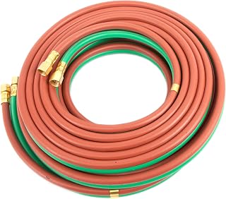Forney 86165 Oxygen Acetylene Hose, T-Grade, 1/4-Inch-by-50-Feet