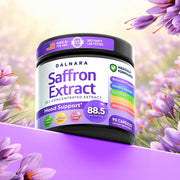 Saffron Supplements for Women 88.5mg Mood | Focus | Vision | Energy Support by Dalnara – 90 Count (Pack of 1)