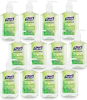 Purell Naturals Hand Sanitizer Gel, Pump Bottle 12ct x 8fl oz - 9626-12-CMR