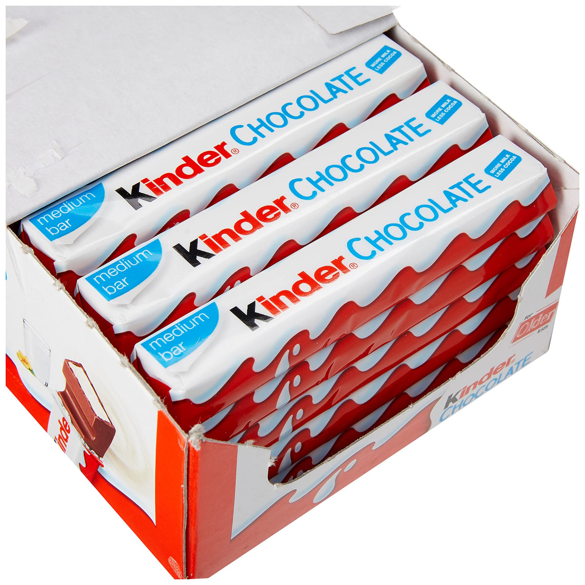 Maxi Chocolate ( 36 stick box ) by Kinder – 0.75 Ounce (Pack of 36), Pack of 36, Model 2236