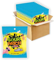 Sour Patch Kids Tropical Soft & Chewy Candy, Bulk Candy, 12-3.6 oz Bags