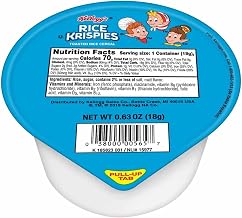 Rice Krispies Kellogg's Breakfast Cereal Bowls, Original, (96 Count) 60.48 Ounce | Kids Snacks, Family Breakfast