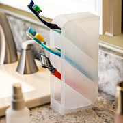 Desk Organizer Set by Officemate – 8" x 8" (Rectangular), 8 unknown_modifier, PP plastic, Translucent, Model 21542