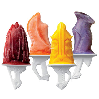 Freezer Pop Molds Sword Set of 4 by Tovolo – 4 Pack, 2.64 fluid_ounces, Silicone, White, Model 81-12080