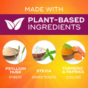 Premium Blend by Metamucil – Model Premium Blend, Daily Psyllium Fiber Powder Supplement, 4-in-1 Fiber for Digestive Health, Sugar-Free with Stevia, Plant Based Fiber, Orange