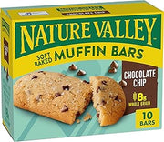 Nature Valley Chocolate Chip Soft Baked Muffin Bars, 10 ct, 12.4 oz