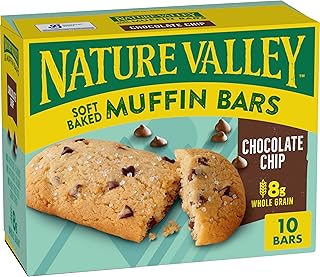 Nature Valley Chocolate Chip Soft Baked Muffin Bars, 10 ct, 12.4 oz