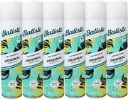 Batiste Dry Shampoo Instant Hair Refresh, Original Classic Clean, Refreshes Hair Without Drying Out, 5.71 oz (Pack of 6)