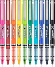 PILOT Precise V5 Capped Rollerball Pens, Assorted Colors, Pack of 10