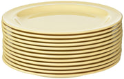Winco 7-7/8" / Tan / Modern Dinner Plates