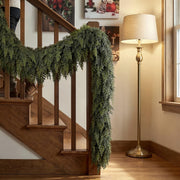 Shareconn Cedar Garland, 6FT Real Touch, Set of 2